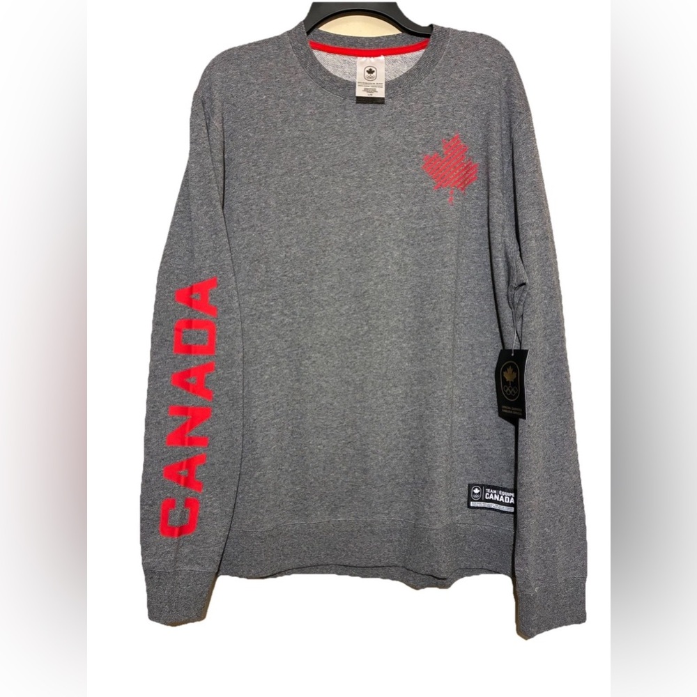 NWTs Hudson Bay Team Canada Tokyo Olympics 2020 Sweater Sweatshirt Sz L